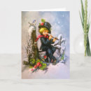 Search for flute christmas cards Vintage
