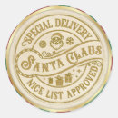 Search for santa nice list stickers Red
