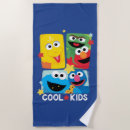 Search for big bird beach towels Oscar the grouch
