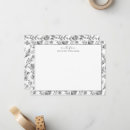 Search for floral border note cards A note from