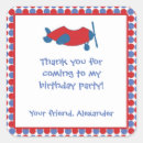 Search for red and blue stickers Airplane