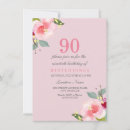 Search for pretty in pink birthday invitations Elegant