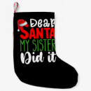 Search for dear christmas stockings Xmas