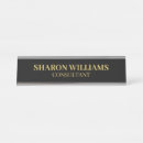 Search for black and gold name plates Corporate