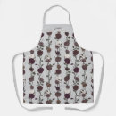 Search for light gray aprons For her