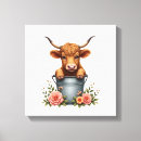 Search for cow canvas prints Kawaii
