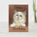 Search for ragdoll kitten cards Fluffy