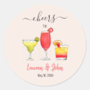 Search for cocktail wedding stickers Pink
