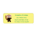 Search for animated return address labels Cute