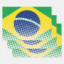 Search for brazil wrapping paper Brazilian flag