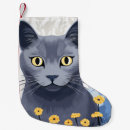Search for russian christmas stockings Russian blue cat