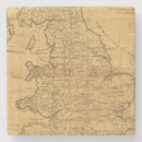 Search for ancient maps coasters Shown