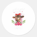 Search for cow farmer stickers Girl