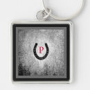 Search for horseshoe square keychains Western