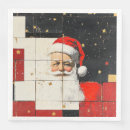 Search for vintage santa claus napkins Retro