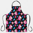 Search for magical unicorn aprons Cartoon