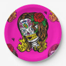 Search for sugar skull plates Halloween