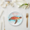 Search for sea turtle paper plates Summer