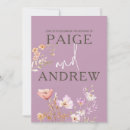 Search for lavendar wedding invitations Purple