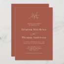 Search for cinnamon wedding invitations Modern