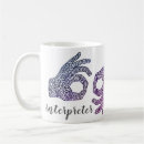 Search for interpreter mugs Asl