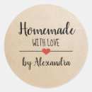 Search for homemade stickers Kraft paper