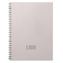 Search for minimalist notebooks Monogrammed