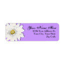 Search for lilac flower return address labels Daisy