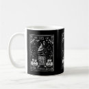 Search for tarot mugs Black and white