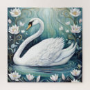 Recherche de swan puzzles Animal