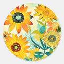 Search for pretty flowers stickers Watercolor