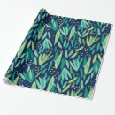Recherche de motif tropical papier cadeau Vert