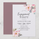 Search for dusty pink engagement party invitations Flowers