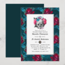 Search for burgundy and teal invitations Vintage