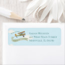 Search for biplane return address labels Airplane
