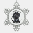 Search for labradoodle ornaments Black