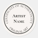 Search for classical art stickers Round