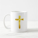 Search for gold cross mugs Christian