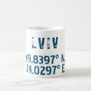 Search for latitude and longitude mugs Modern