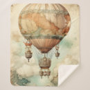 Search for hot air balloon blankets Vintage style