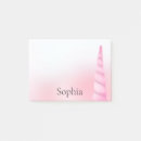 Recherche de unicorn post its Rose