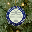 Search for florida beach ornaments Souvenir