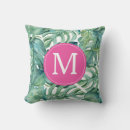 Recherche de feuille tropicale coussins Verdure