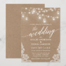 Search for kraft wedding invitations Elegant