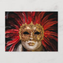 Recherche de masque de carnaval cartes postales Festival