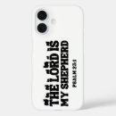 Search for the lord is my shepherd iphone cases Psalm 23