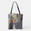 Search for cockatiel bird tote bags Yellow