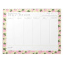 Search for weekly planner notepads Scheduler