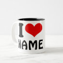 Search for i love names boyfriend girlfriend mugs Heart