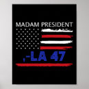 Search for madame president posters Biden harris 2024